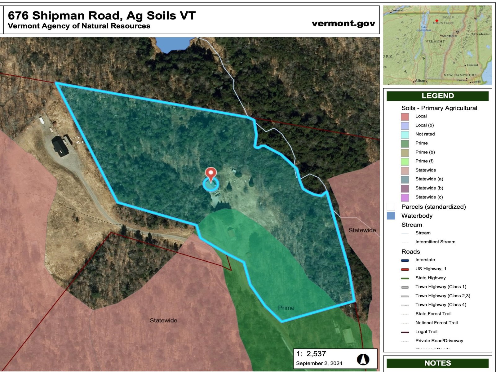 aerial: Ag soils