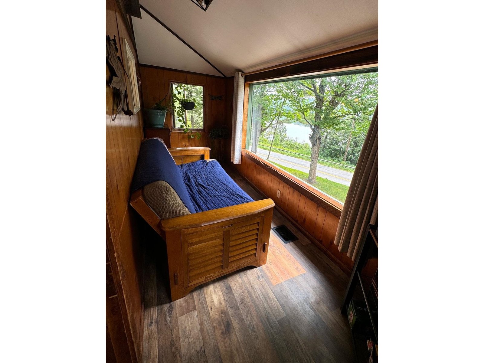 Sunroom facing Ewell Pond