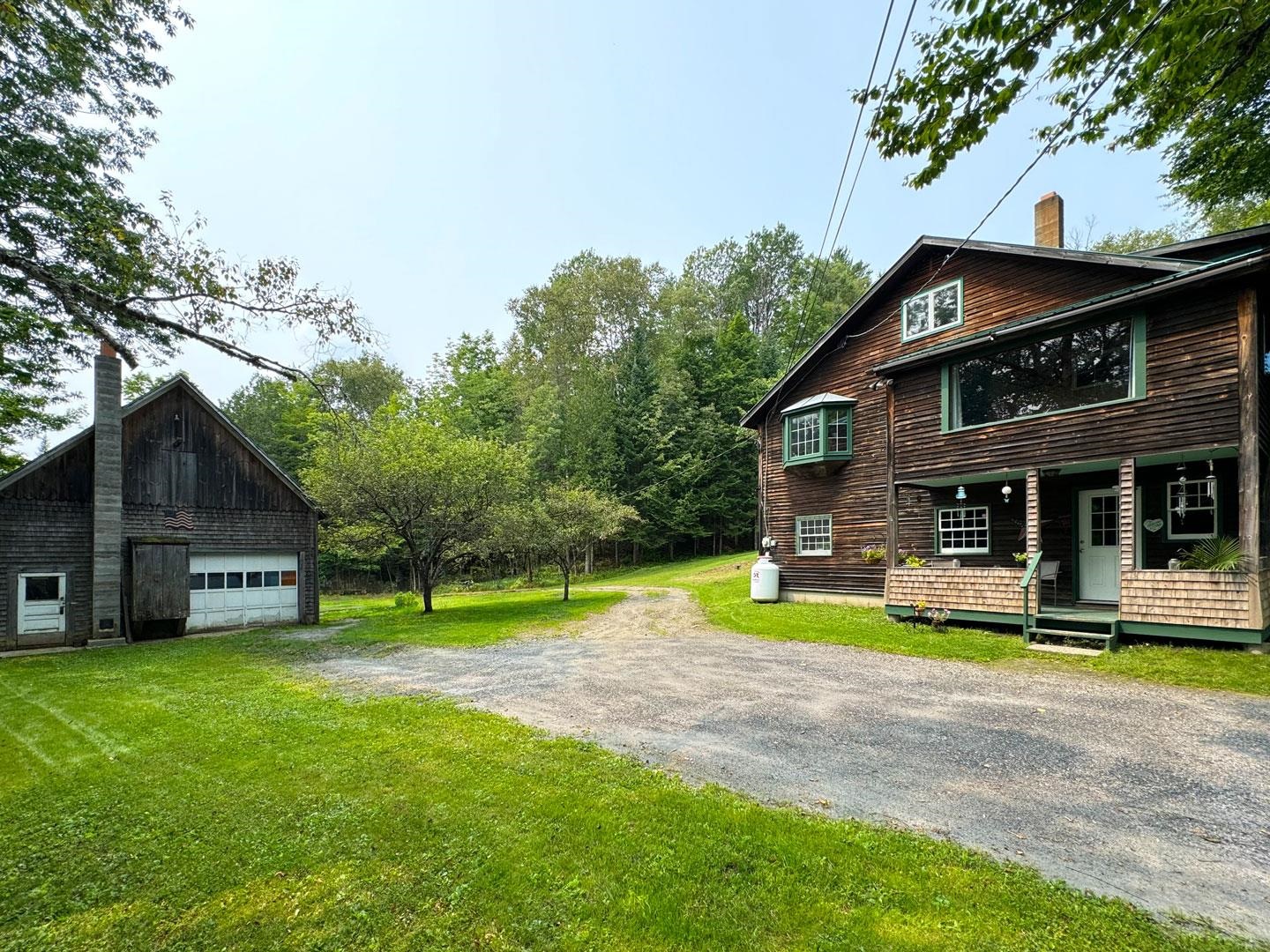 House and barn