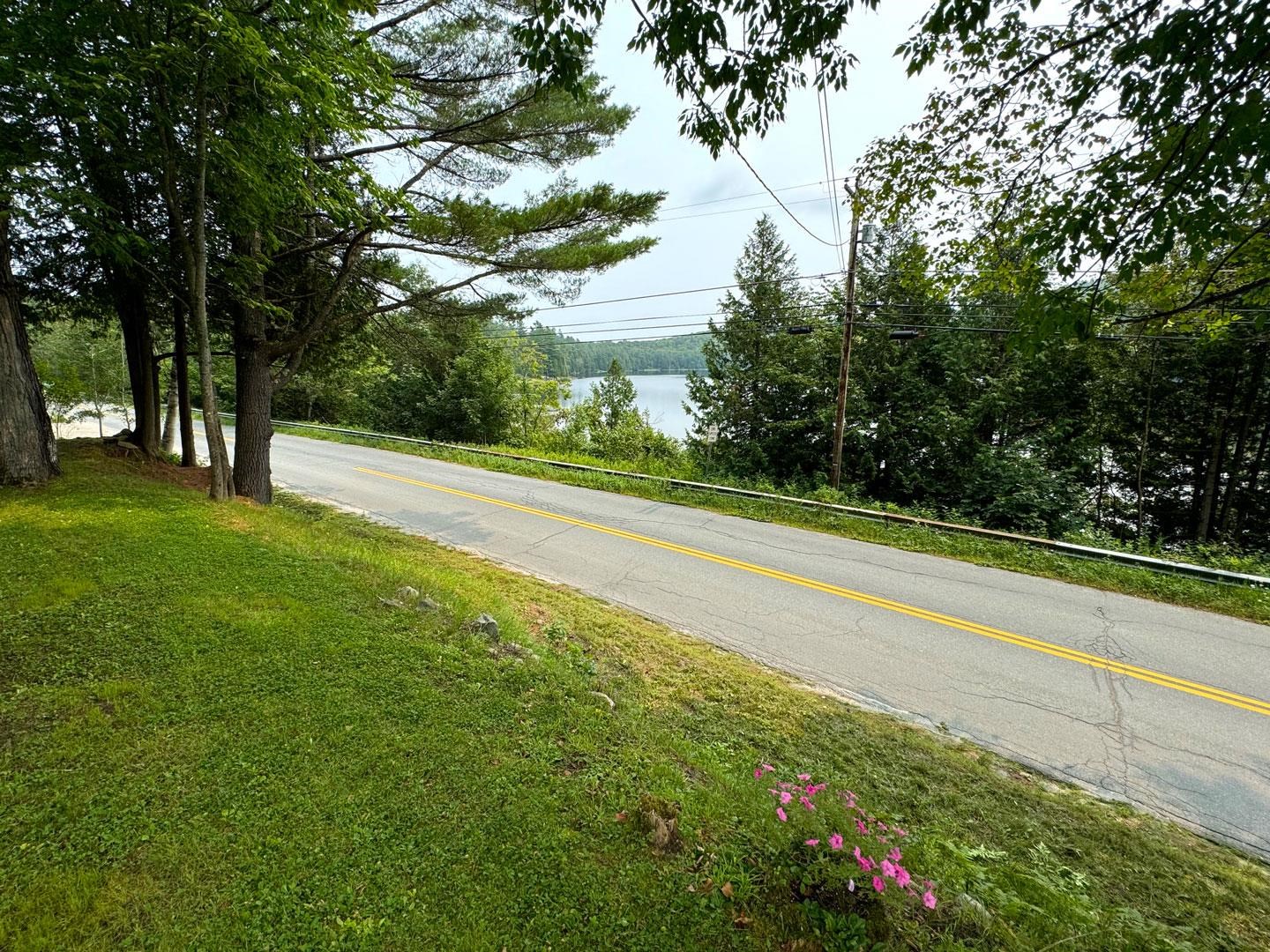 Driveway with Ewell Pond view