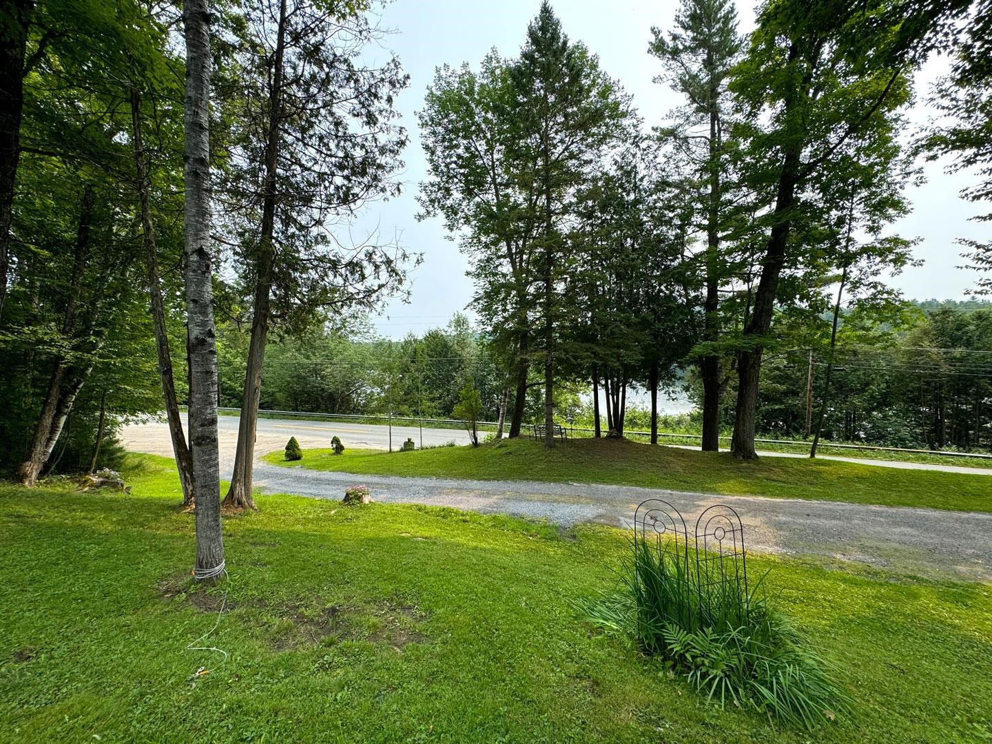 Driveway with Ewell Pond view