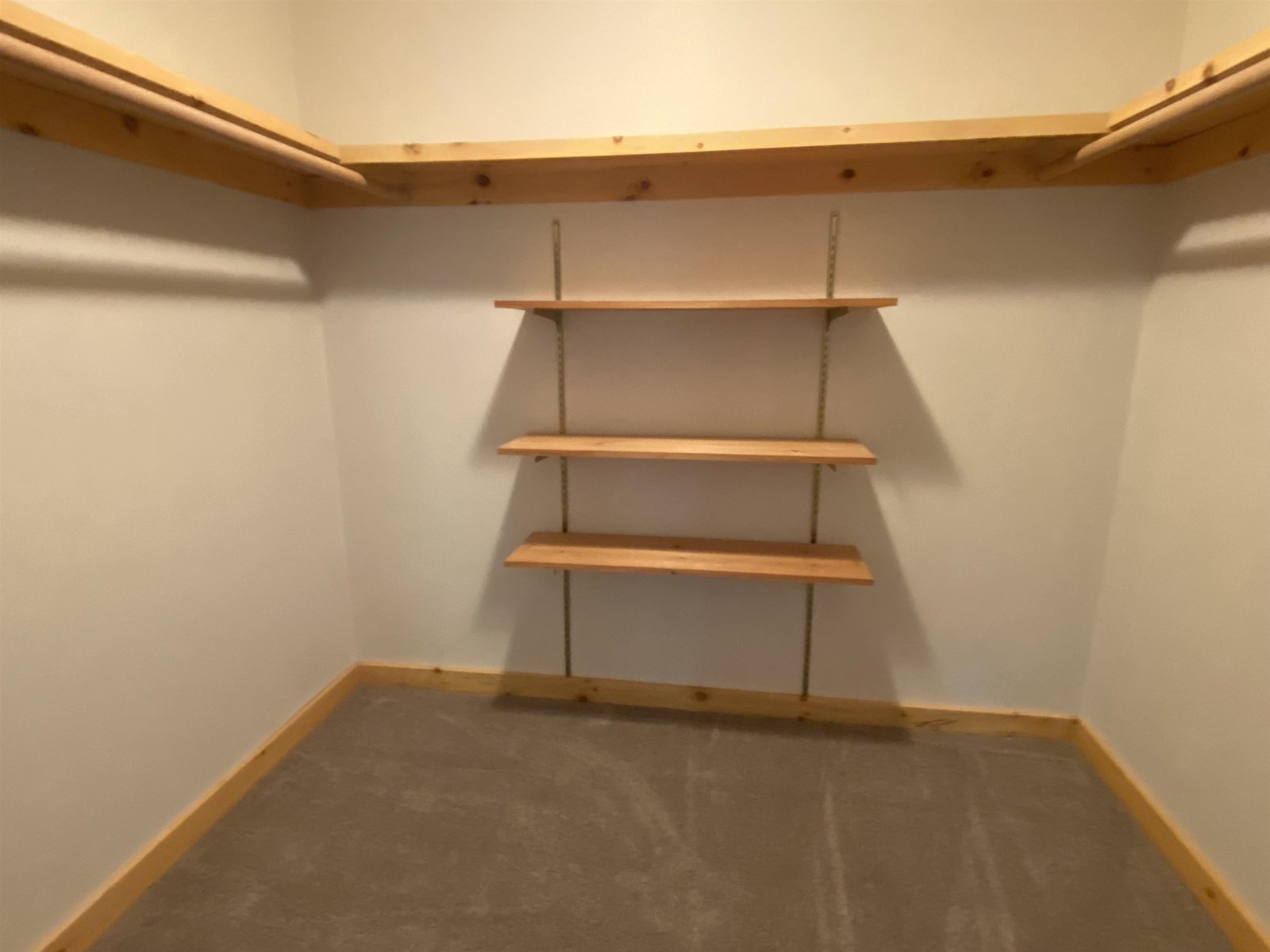 Large walk in closet