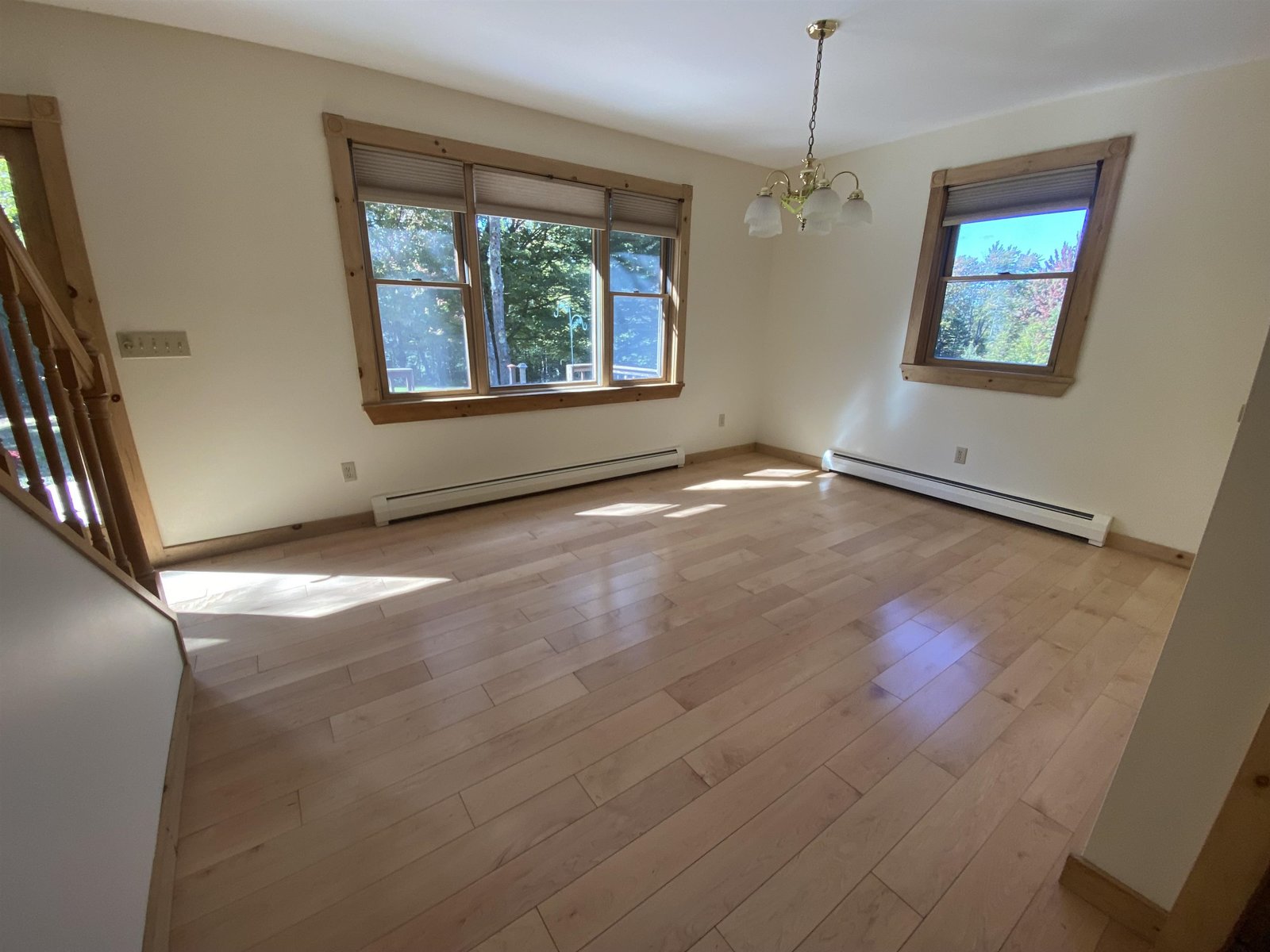 Beautiful maple floors