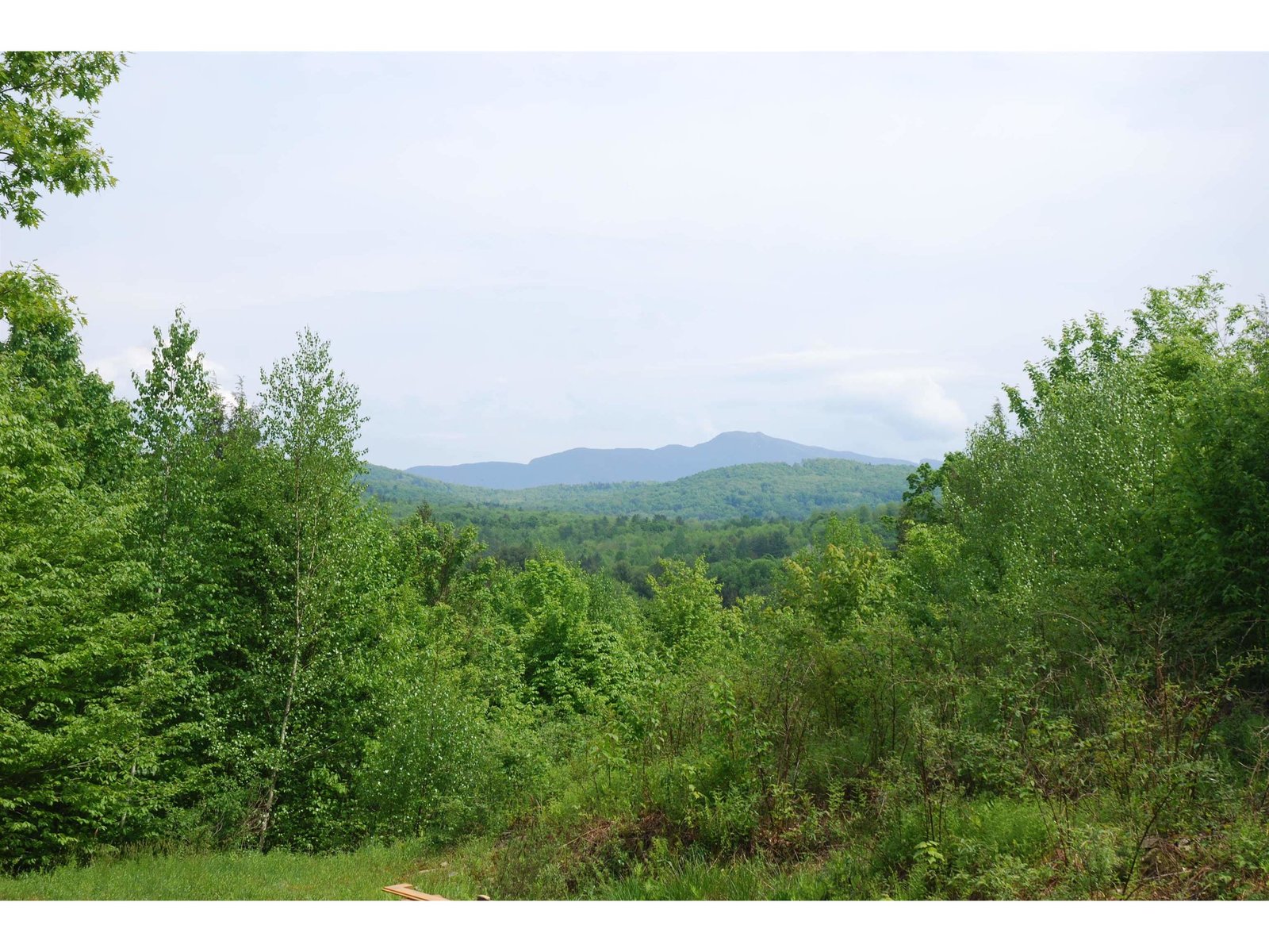 Views of Mount Mansfield...