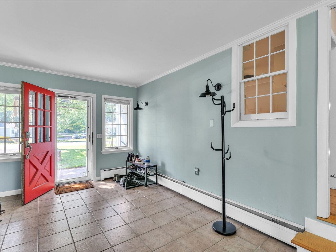 Heated mudroom or playroom