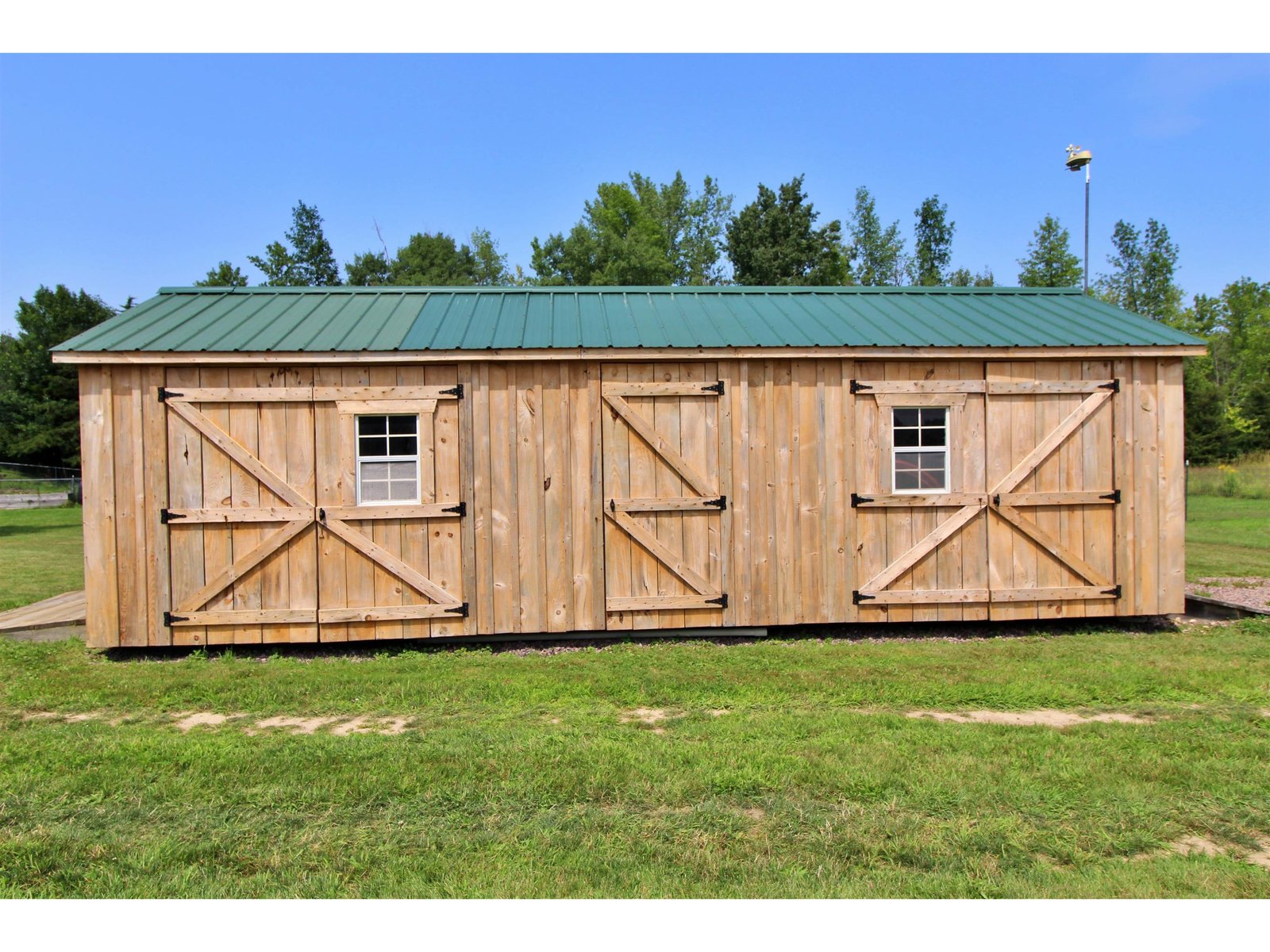 Raised beds and new shop/barn