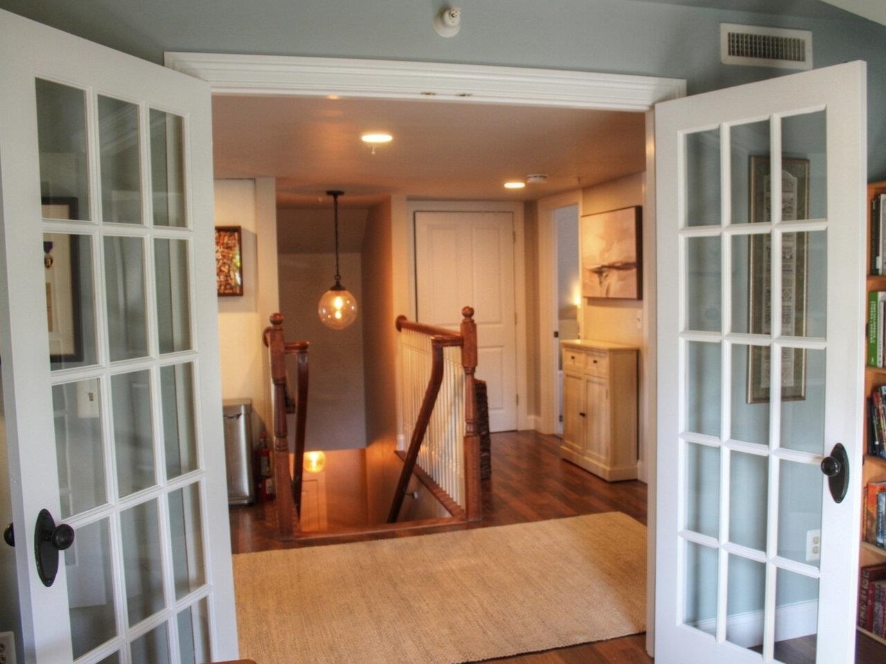Open foyer at top of stairs