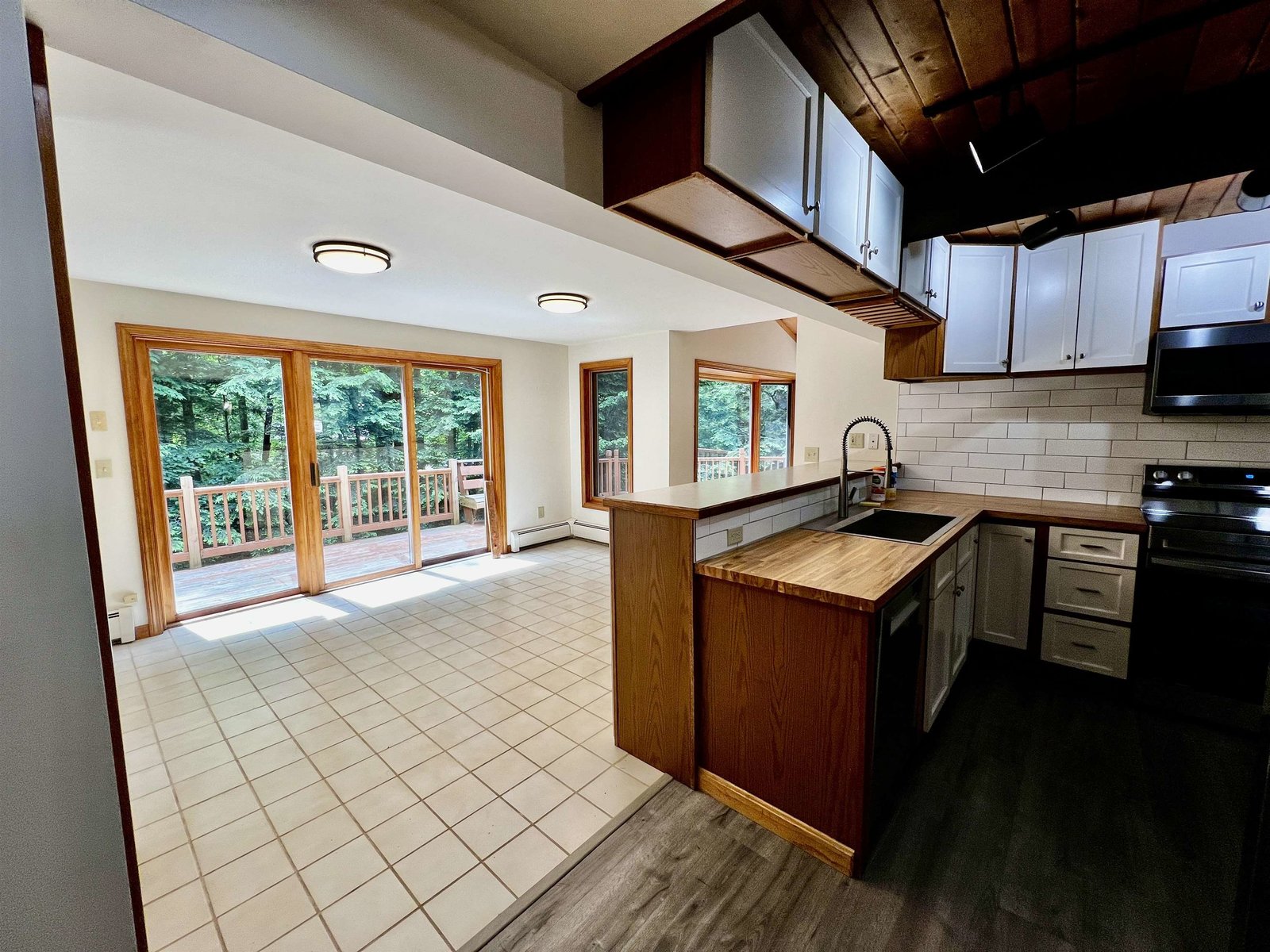 Deck off Kitchen - First Level