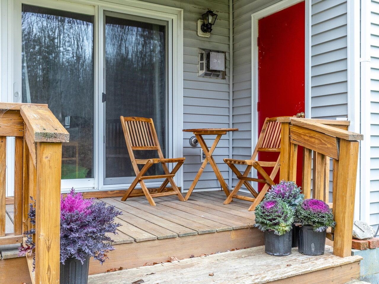 Back Deck, Storage Closet