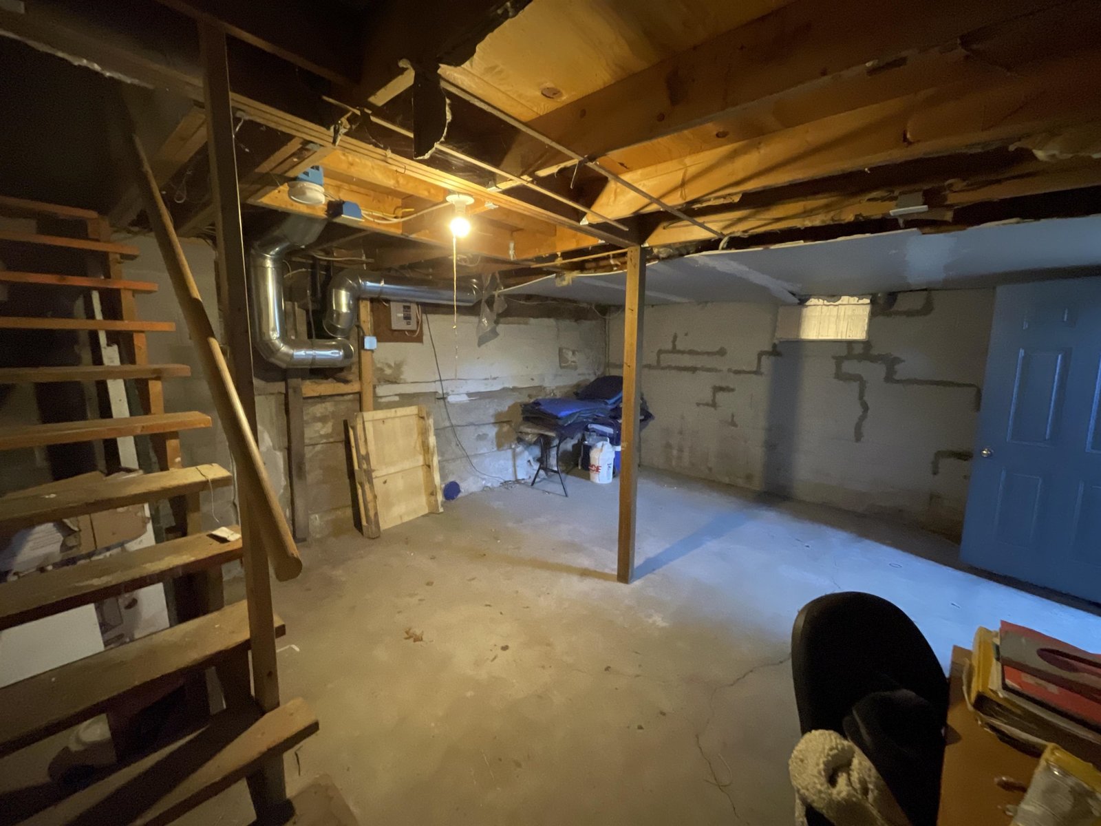 Walkup basement