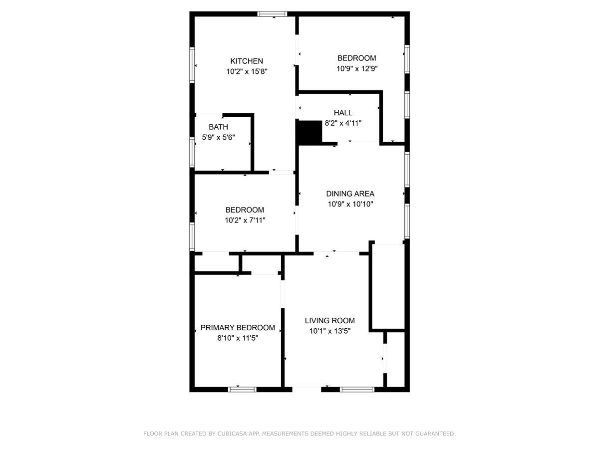 1st Floor 3 BR unit floorplan