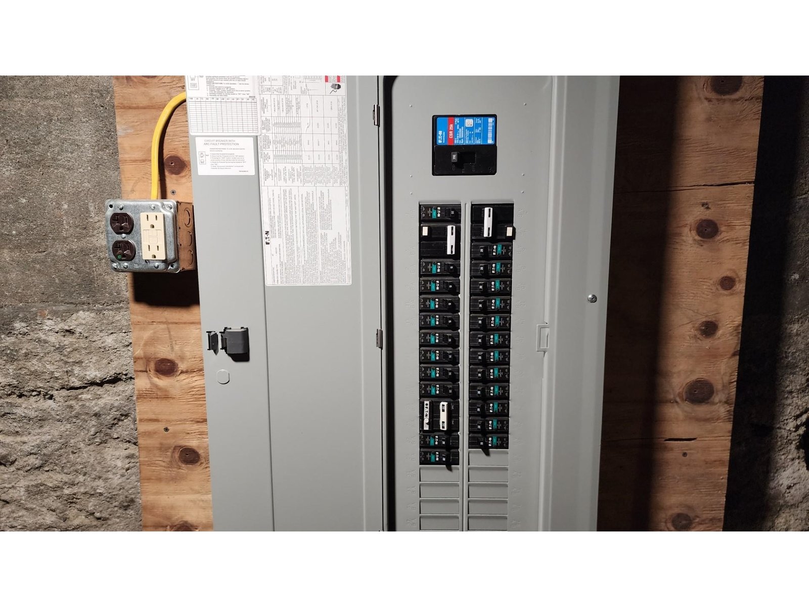 Upgraded 200 amp electrical service