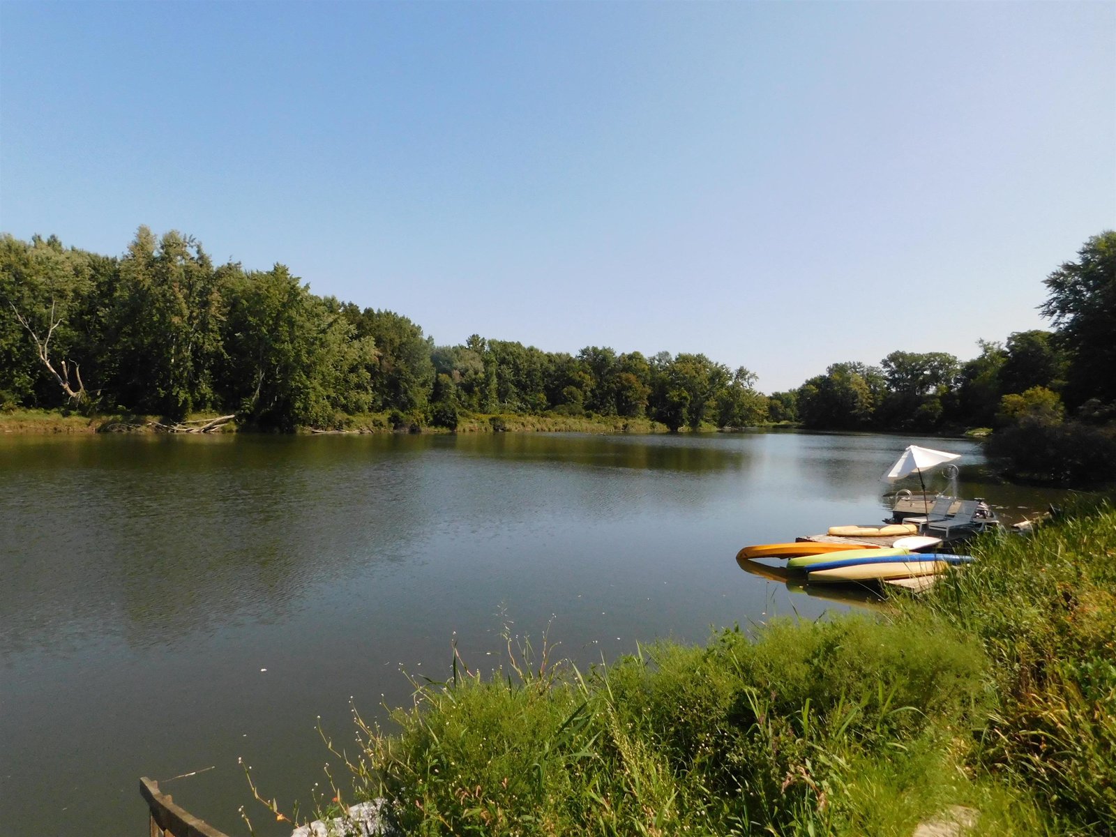 Another photo up the river.