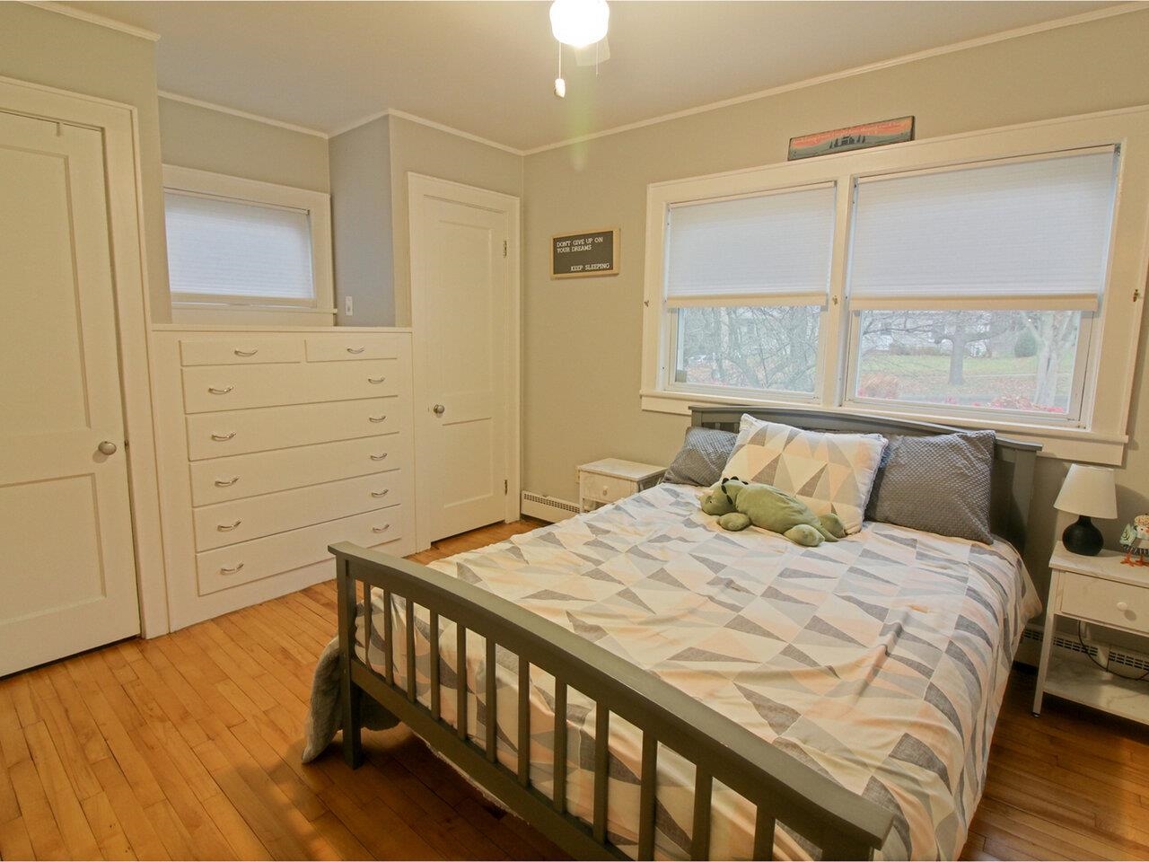 Guest Bedroom with Built-ins