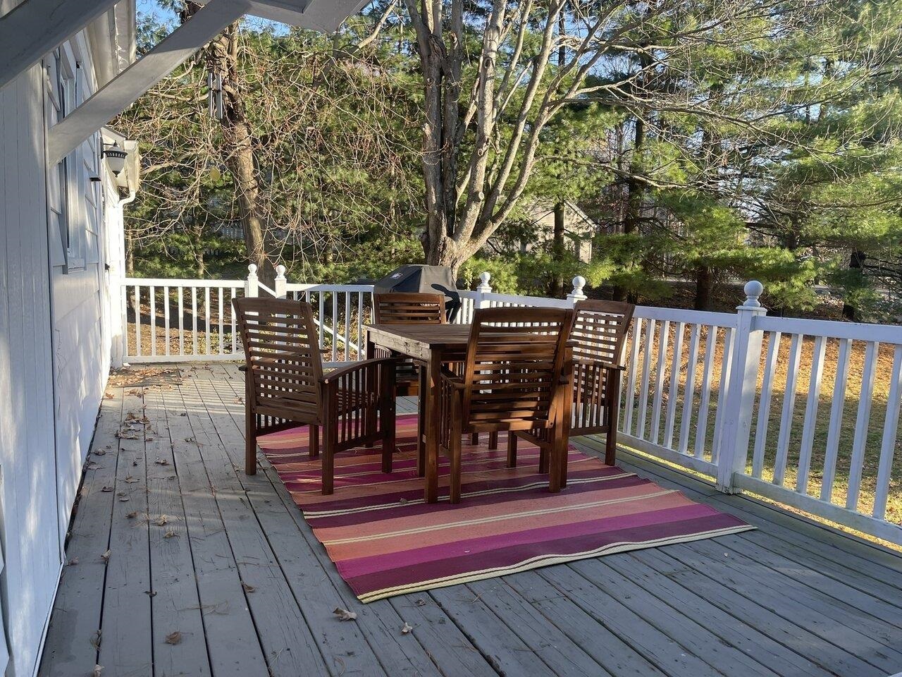 Private Back Deck