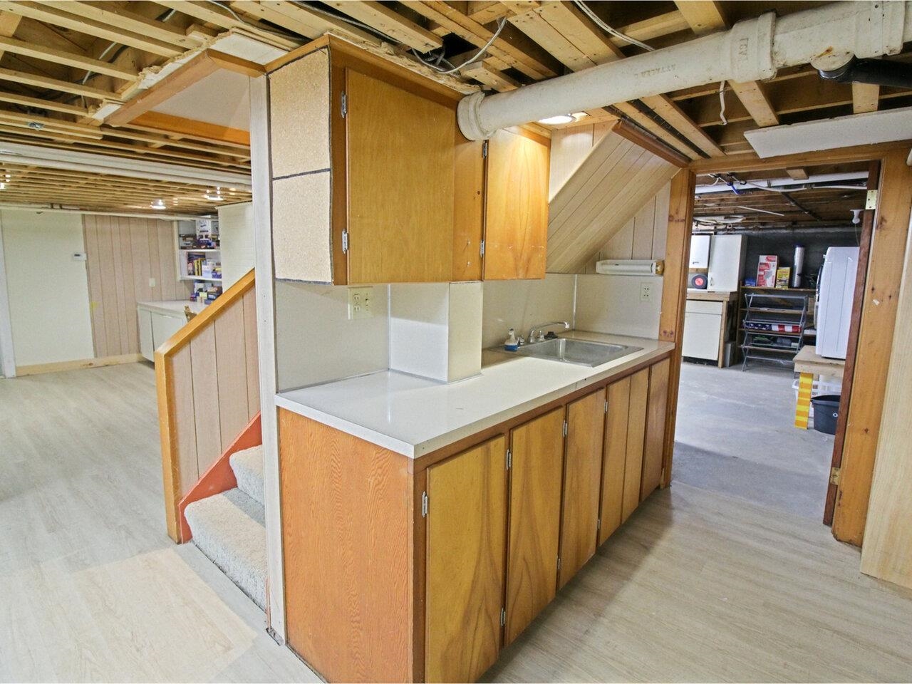 Wet Bar in Basement