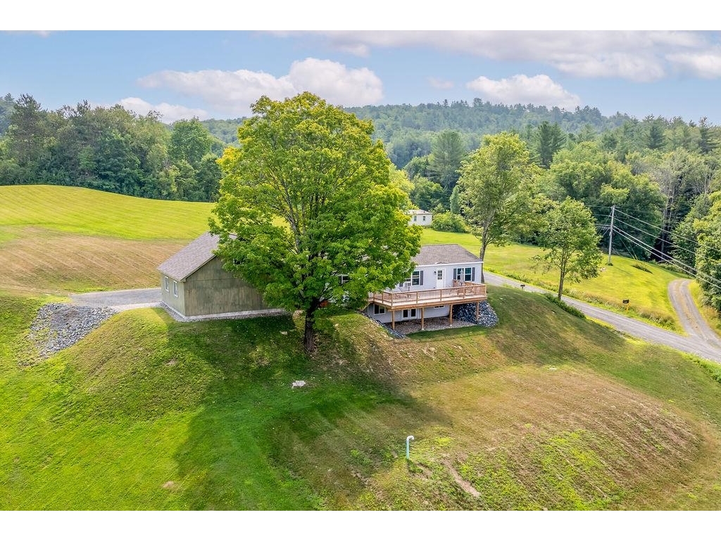 Ariel View of House