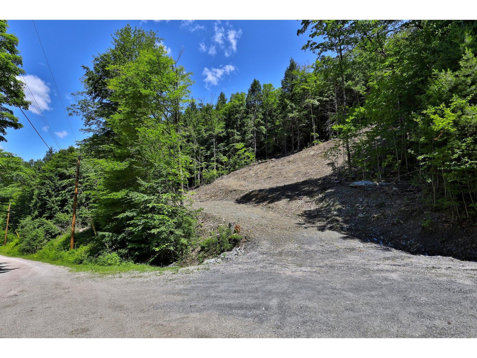 Driveway to Homesite