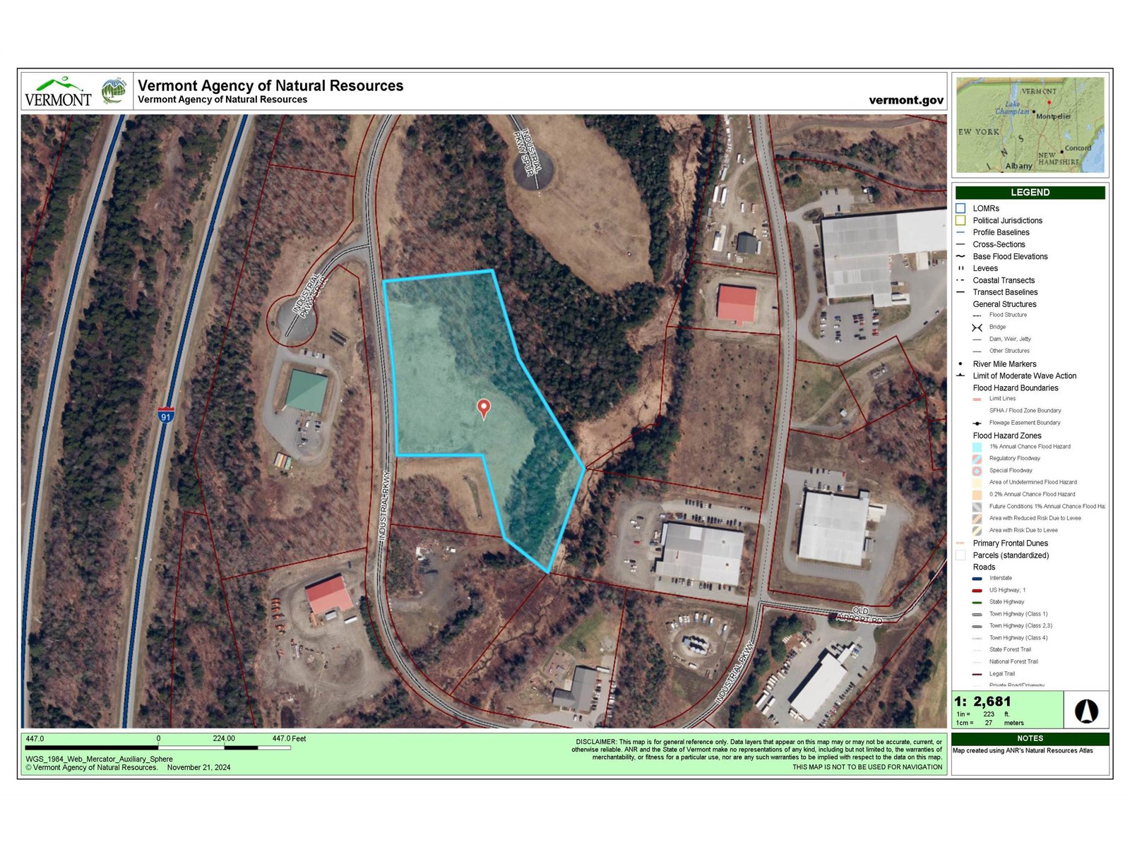 Lot 1 Industrial Parkway